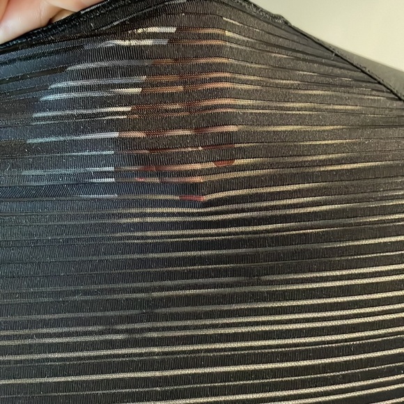 ADIDAS women’s CLIMALITE athletic top short sleeve V neck size Small BLACK - Picture 6 of 9